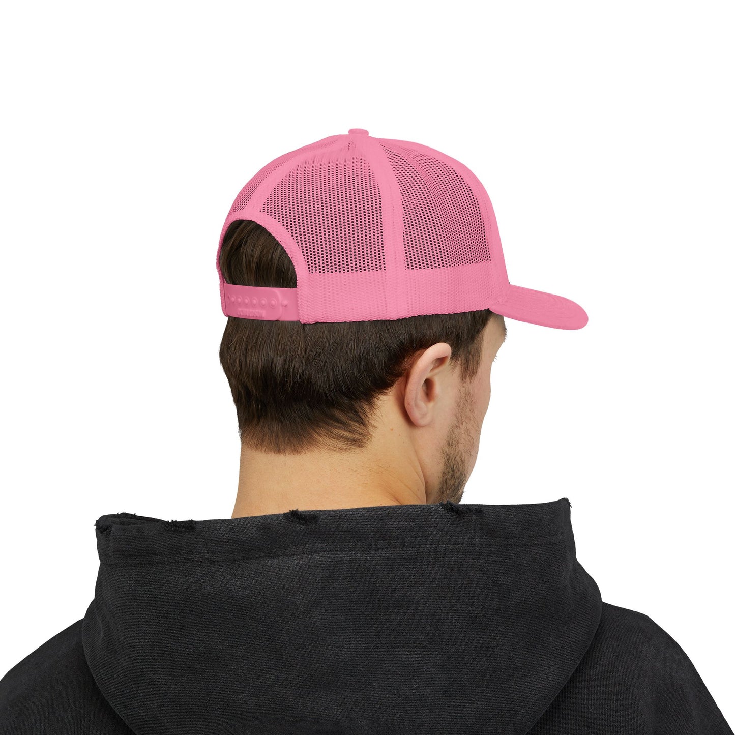 Jesus is King - Black Embroidery | Snapback Trucker Cap