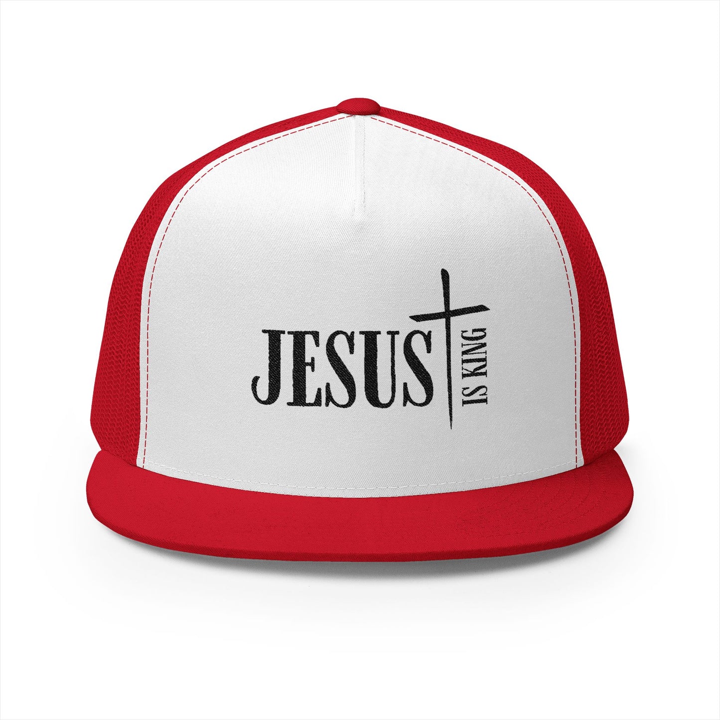 Jesus Is King | 5 Panel Trucker Cap