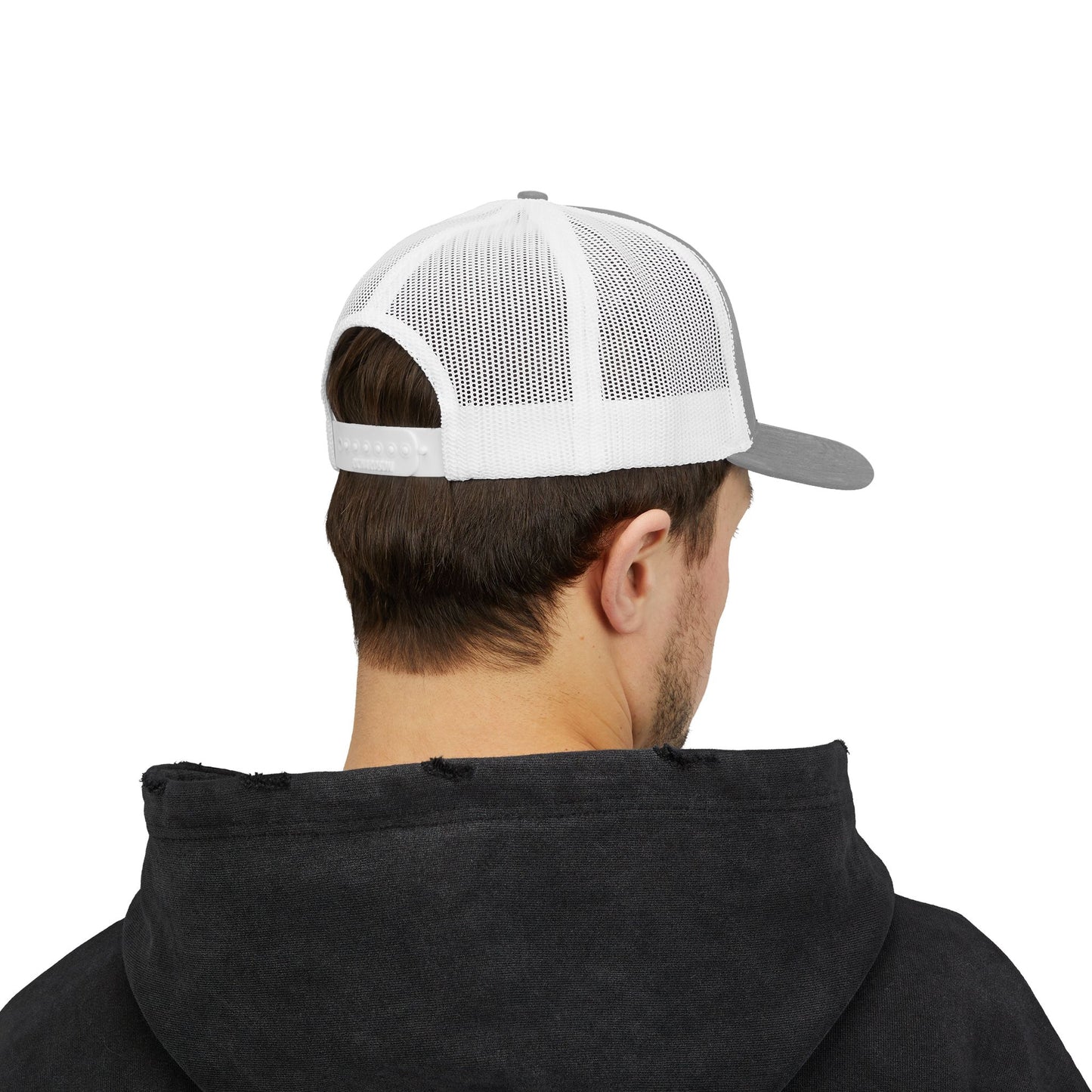 Jesus is King - Black Embroidery | Snapback Trucker Cap