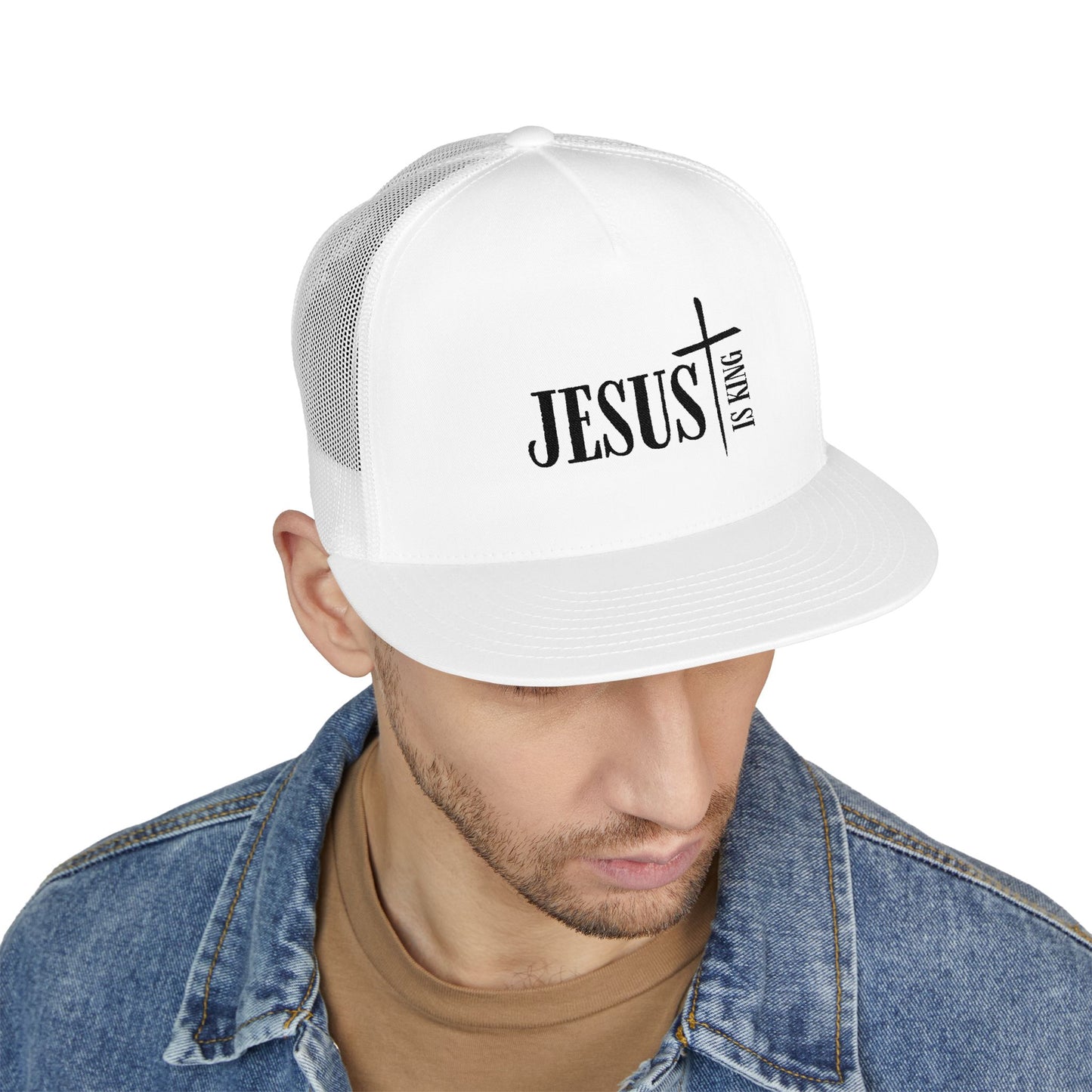 Jesus Is King | 5 Panel Trucker Cap