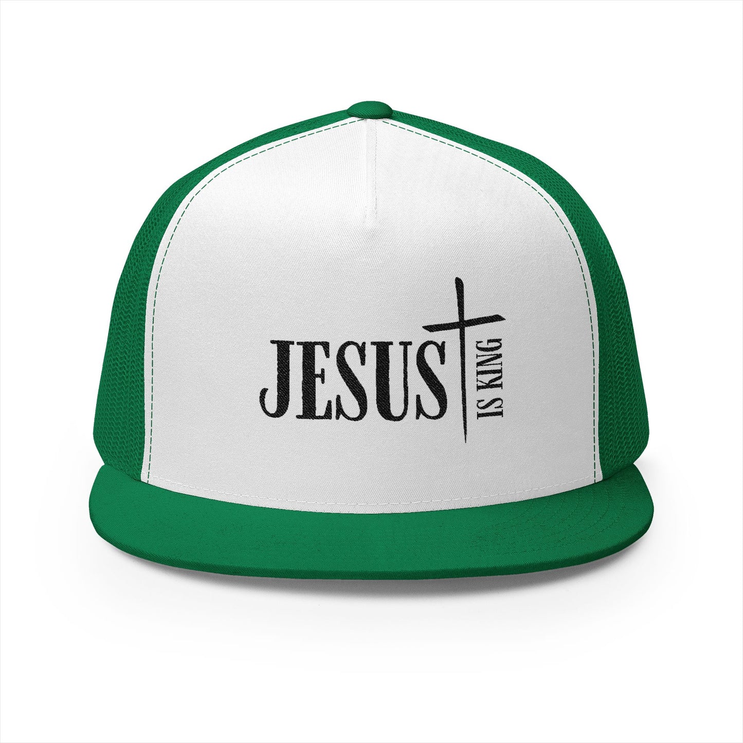 Jesus Is King | 5 Panel Trucker Cap