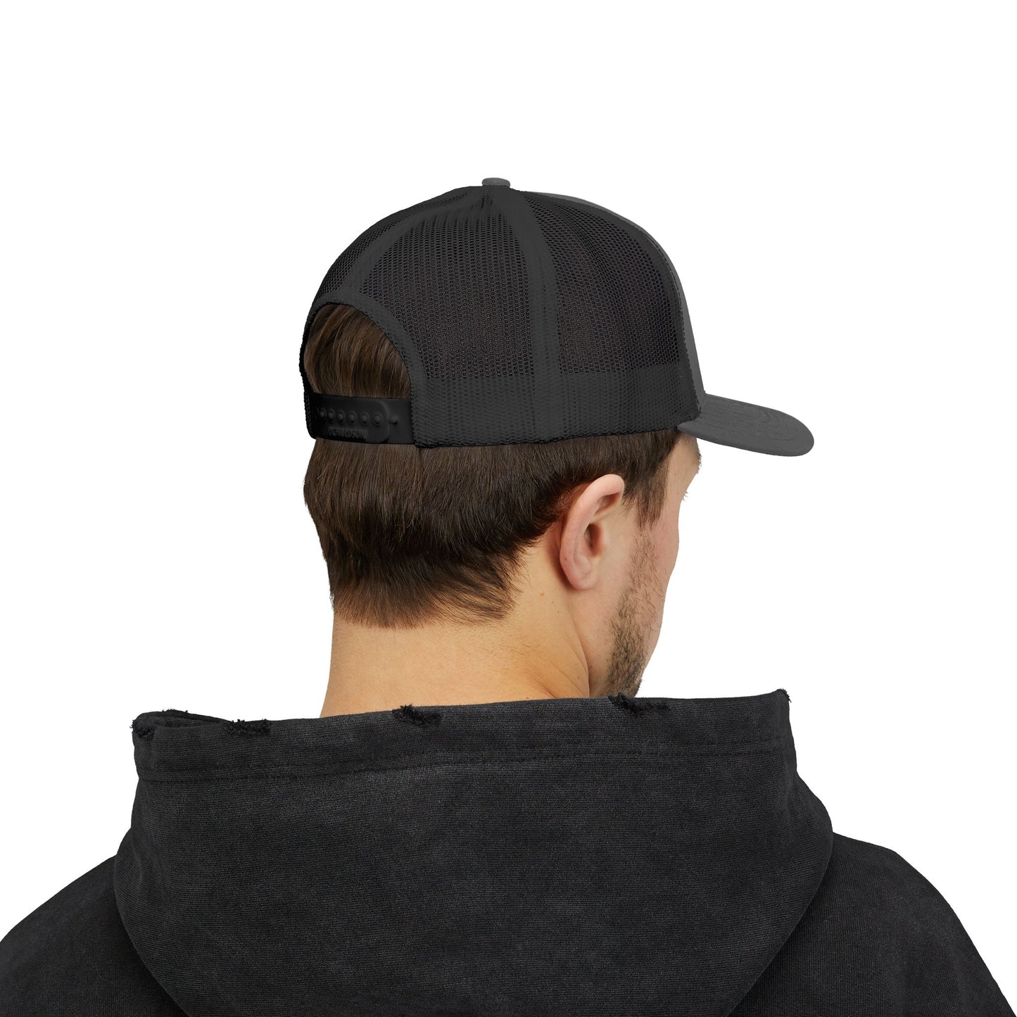 Jesus is King - White Embroidery | Snapback Trucker Cap