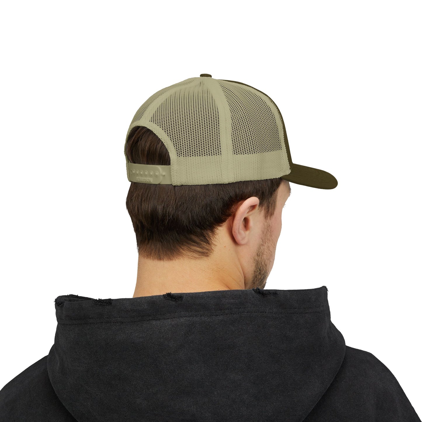 Jesus is King - Black Embroidery | Snapback Trucker Cap