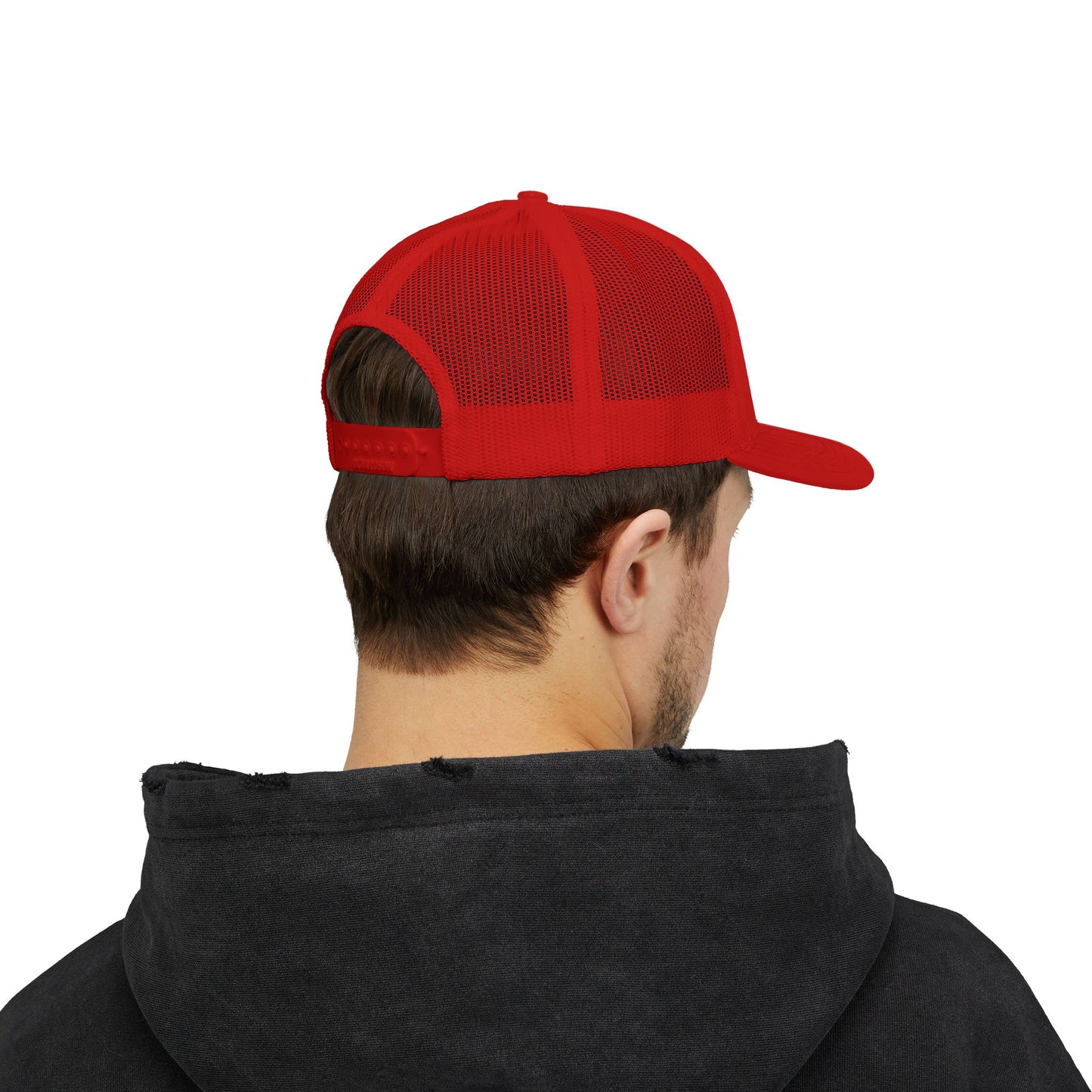 Jesus is King - Black Embroidery | Snapback Trucker Cap