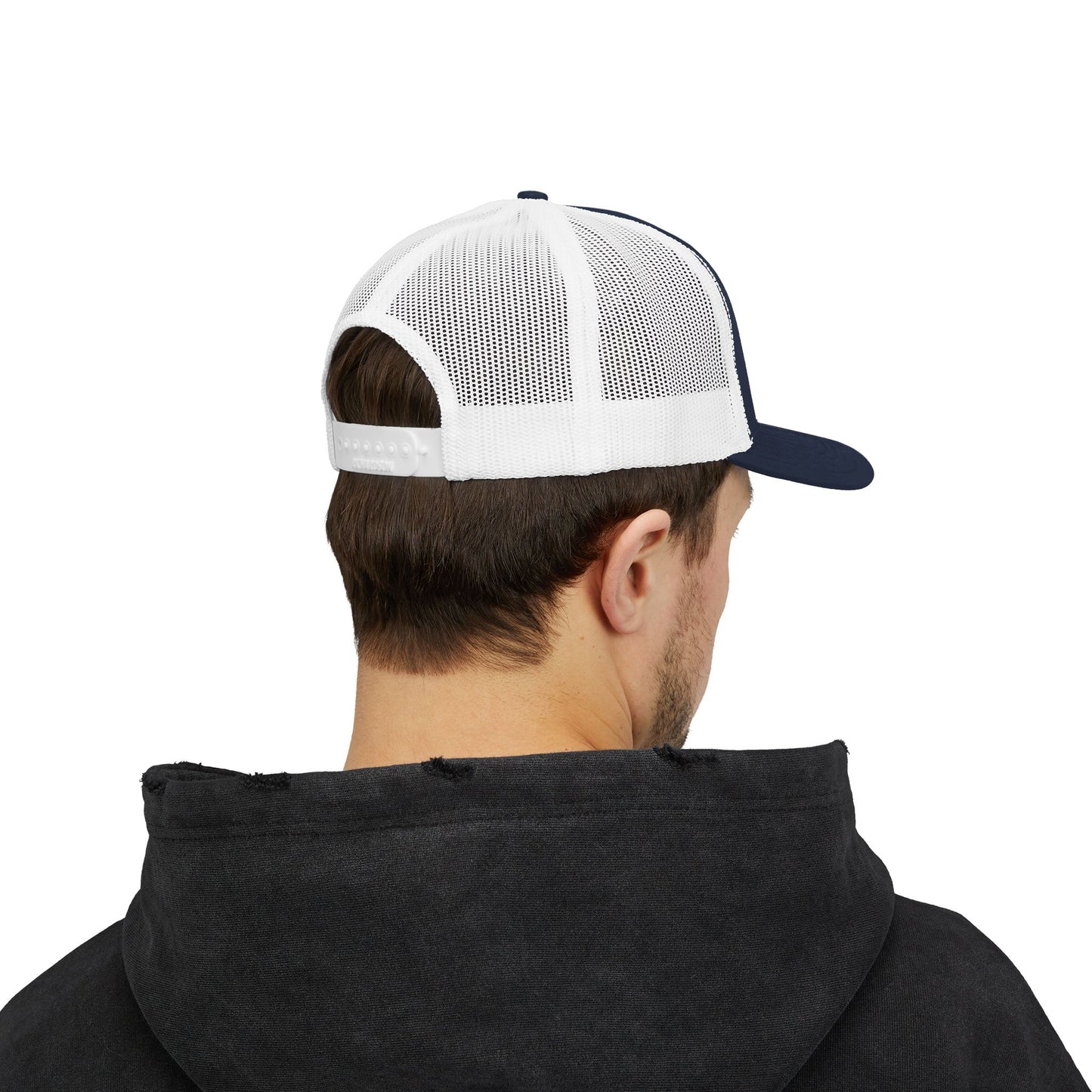 Jesus is King - Black Embroidery | Snapback Trucker Cap