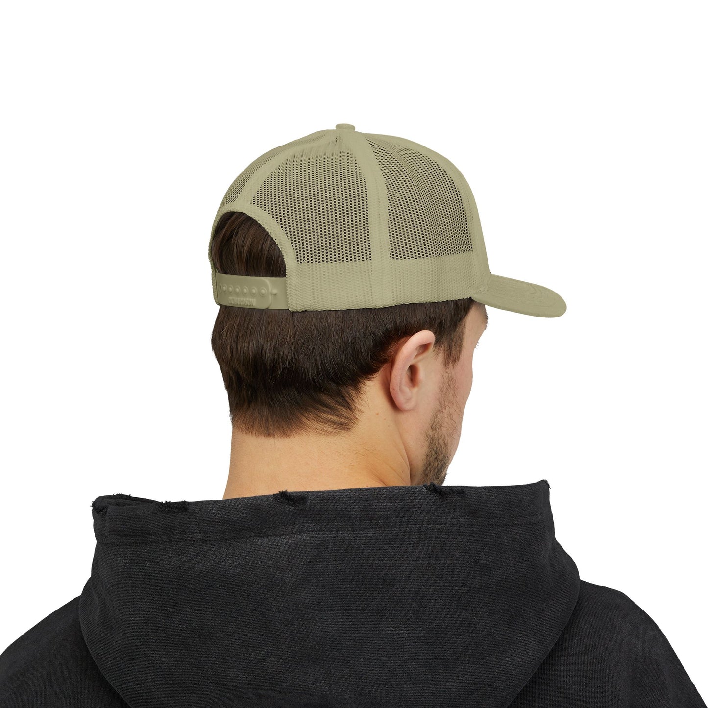 Jesus is King - Black Embroidery | Snapback Trucker Cap