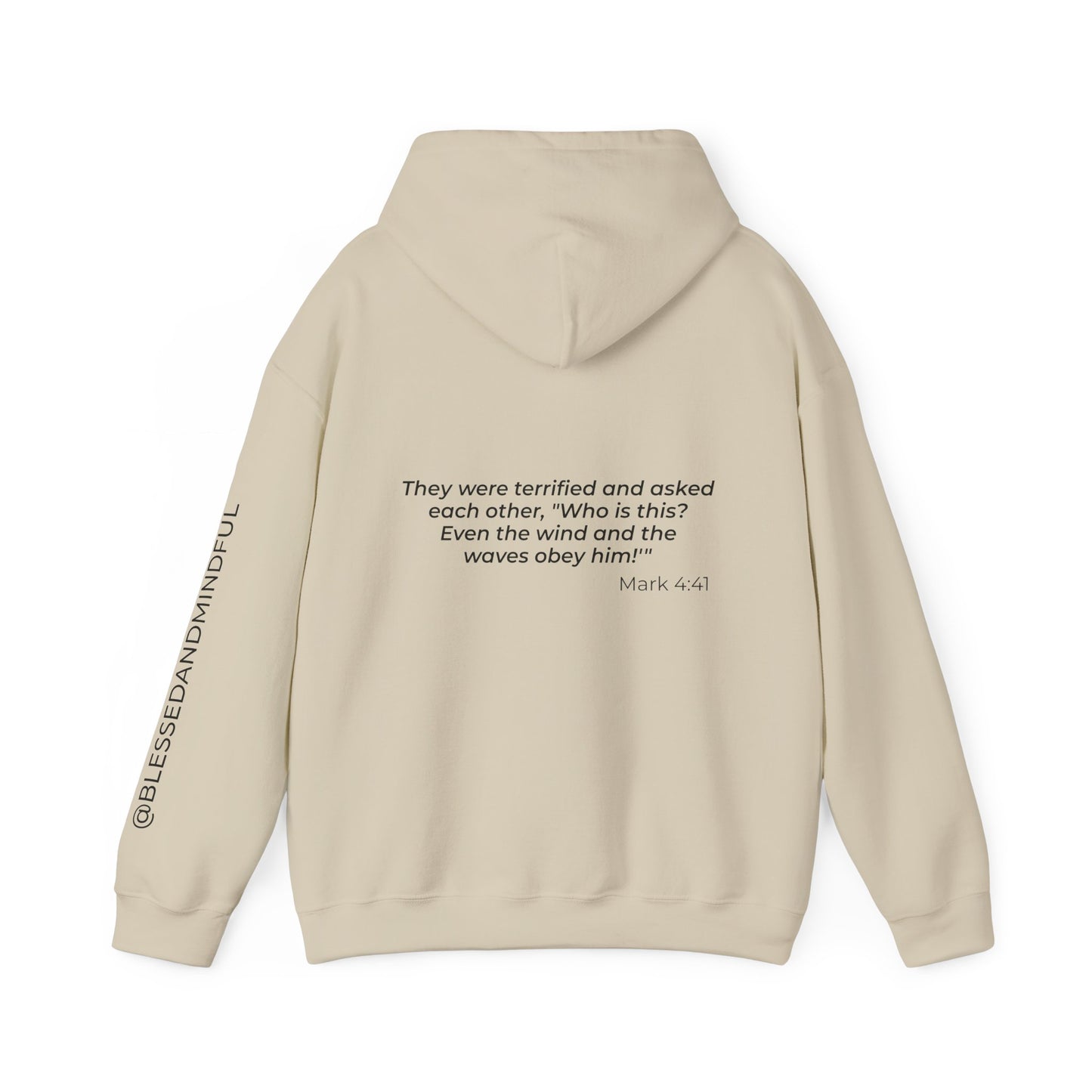 Even The Winds And Waves Obey Him - Mark 4:41 | Hoodie