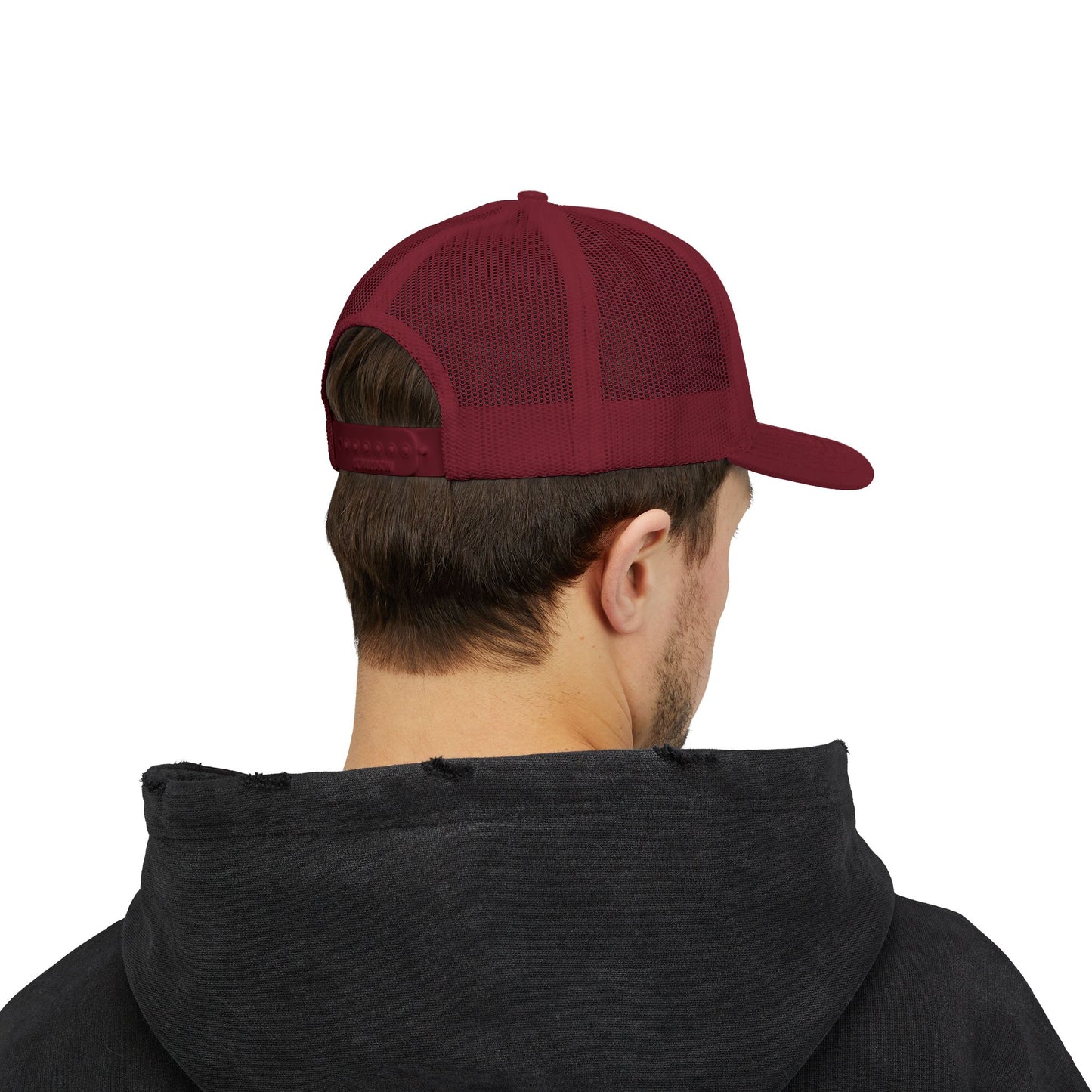 Jesus is King - Black Embroidery | Snapback Trucker Cap
