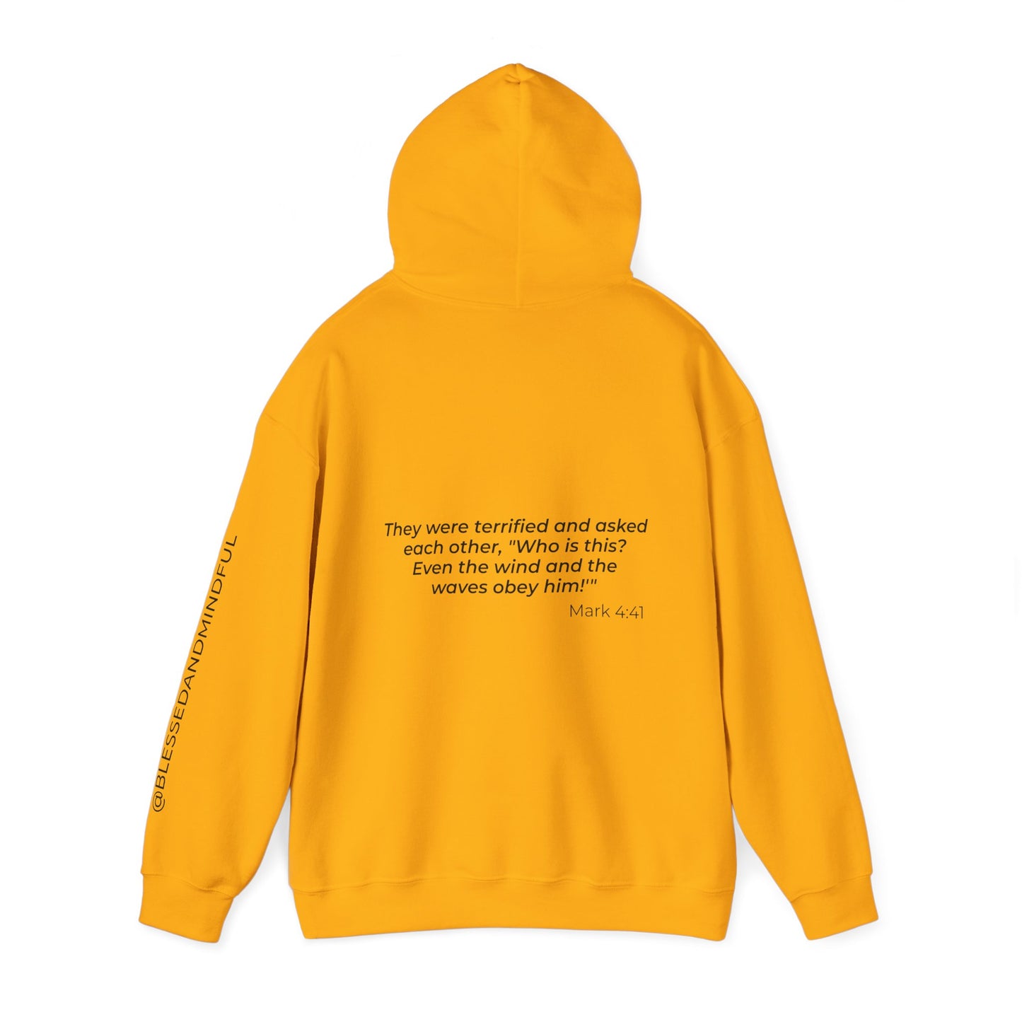 Even The Winds And Waves Obey Him - Mark 4:41 | Hoodie
