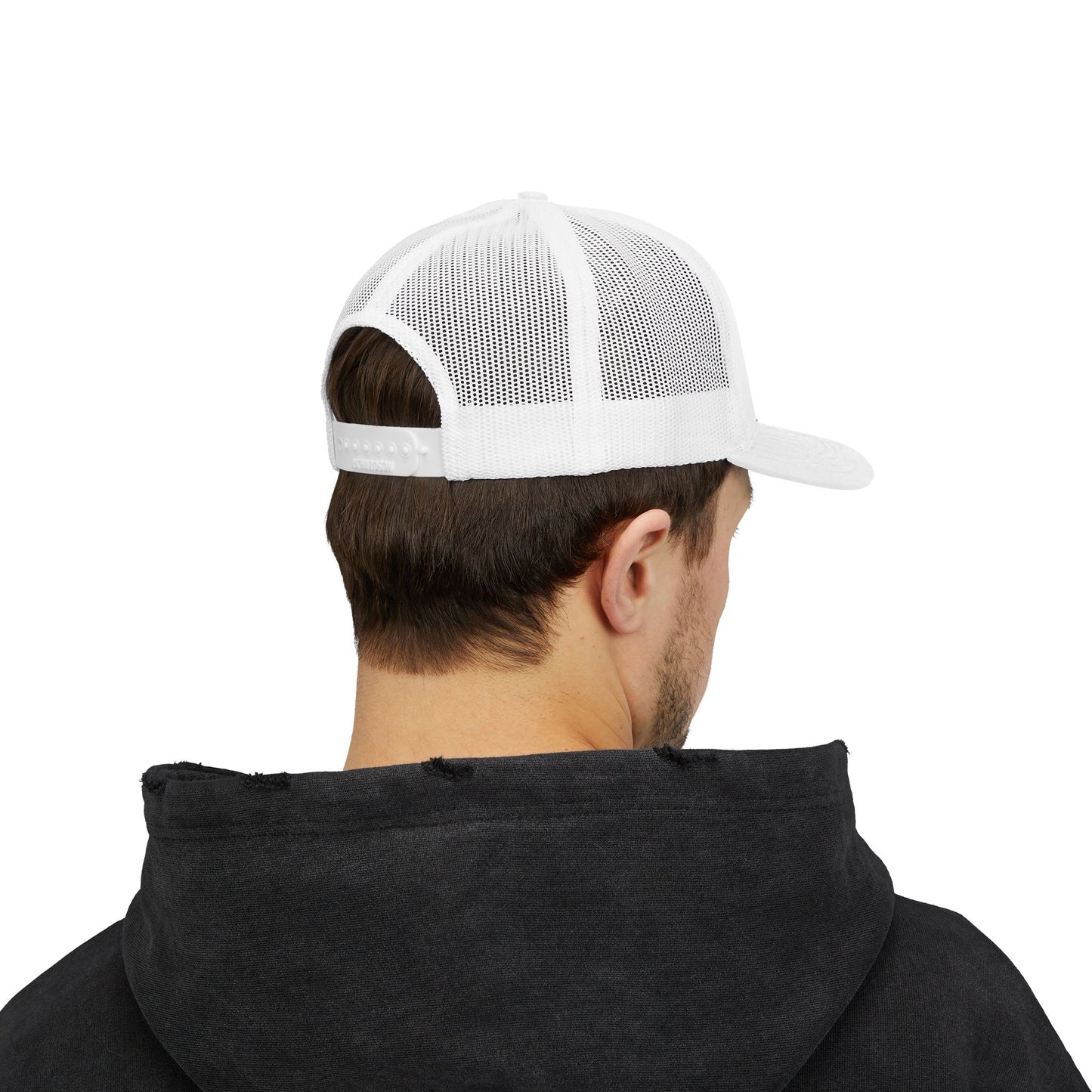 Jesus is King - Black Embroidery | Snapback Trucker Cap