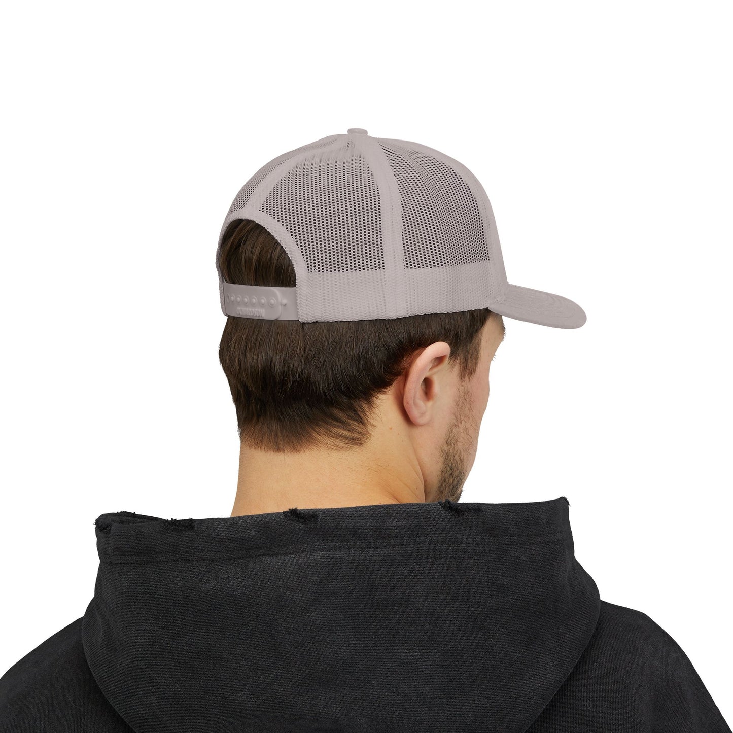 Jesus is King - Black Embroidery | Snapback Trucker Cap
