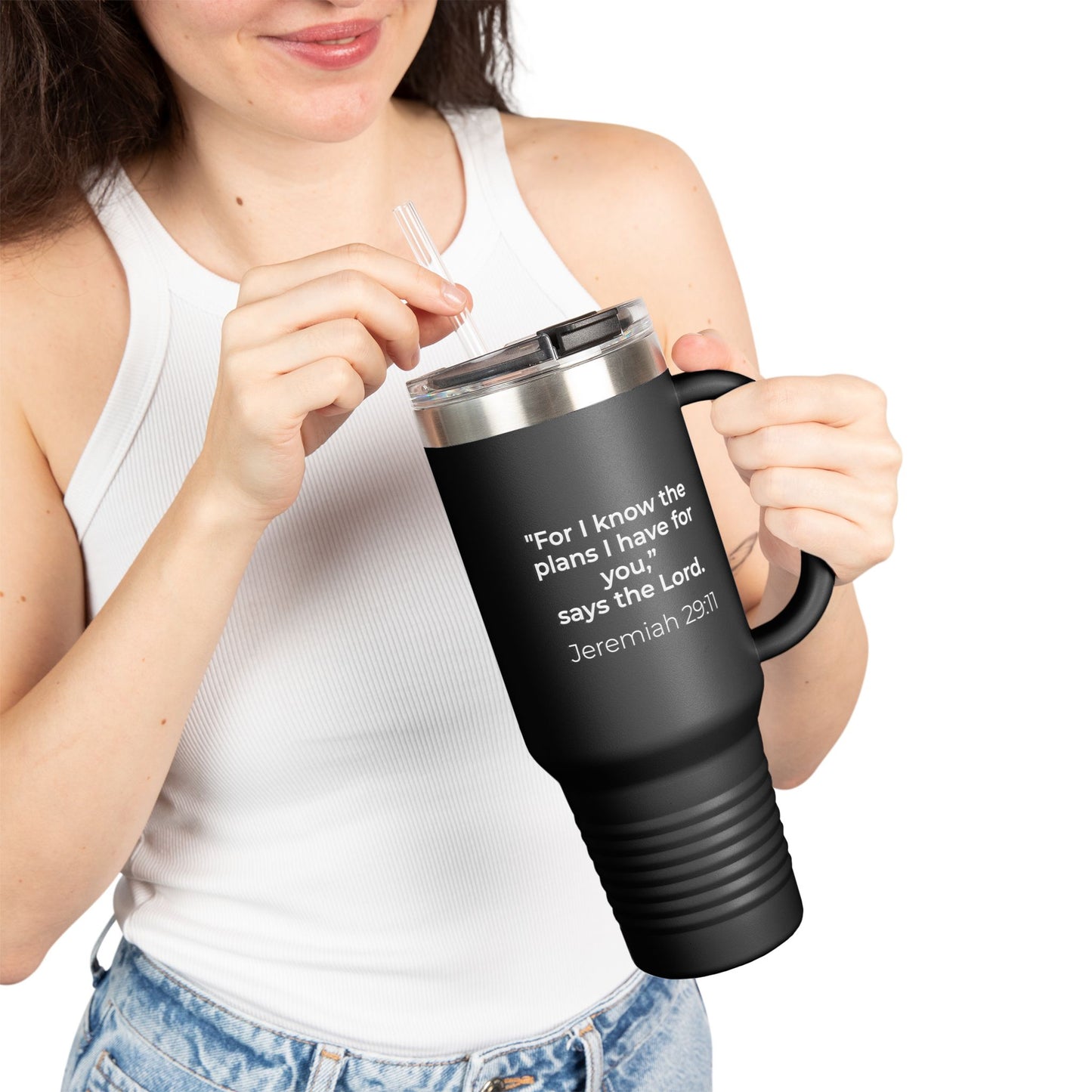 Insulated Travel Mug - Jeremiah 29:11