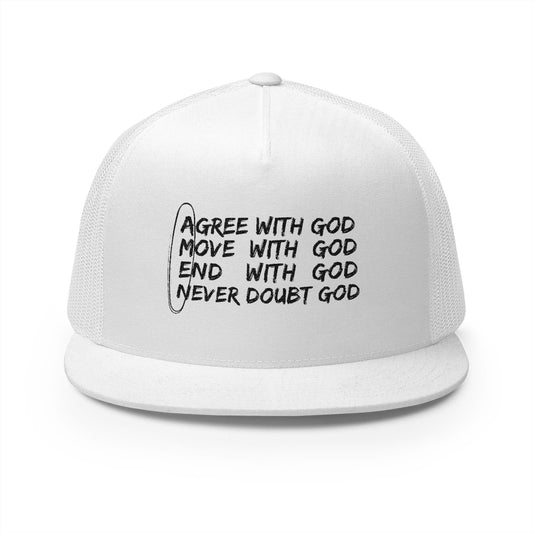Agree With God | 5 Panel Trucker Cap