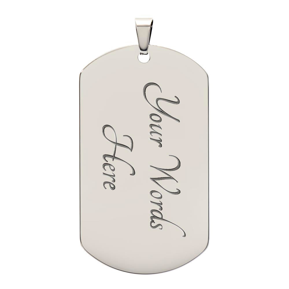 Even The Winds And Waves Obey Him | Mark 4:41 | Dog Tag